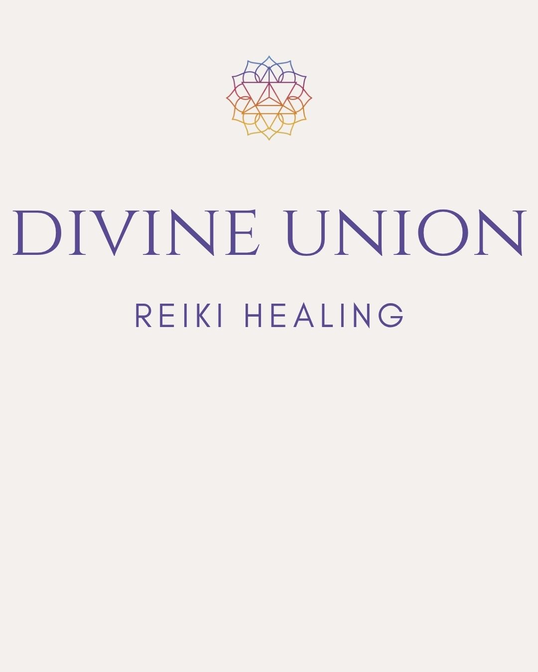 Divine Union Reiki (Hands-on Healing Session — Local Clients Only)